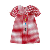 MQTIME  -  Cute Baby Girl Floral Print Sleeveless Ruffle Hem Dress Toddler Summer Casual Dress with Bowknot Detail