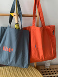 MQTIME  -  Large Capaci Canvas oulder Bag Women's Tote Handbag Eco-friendly op Bag Artistic Sle Casual Soft Bapa