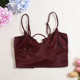 MQTIME  -  Fall New Sexy Tank Top for Women Streetwear Product Irregular Back Strap PU Leather Chest Strap Solid Color Slim Fit Vest
