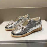 MQTIME  -  New Womens Mary Jane Shoes Exquisite French Casual Shoes for Woman Fashion Genuine Leather Sneakers Designer Shoes Zapatos Mujer