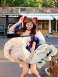 MQTIME  -  Handmade Girls Birthday Lolita Dress Women Wedding High Quality Dress Photography Clothes Fairytale Couture At Its Finest