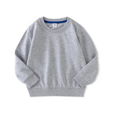 MQTIME  -   Long-sleeve Pullover Boys Spring Autumn Girls Cotton Sweatshirt Soft Breathable Baby Sweatshirt Comfortable Children Casual Kids