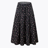 MQTIME  -  Y2k Clothes Women Skirts Slim Bodycon Gothic Clothes New Elegant All-Match Woman Clothing Casual Floral Printed Ropa De Mujer