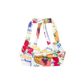 MQTIME  -  Beach Style Dress Sets Femme Floral Printing Crop Top Maxi Skirts Two Pieces Outfits Ethnic Camis Vestidos Boho Suits