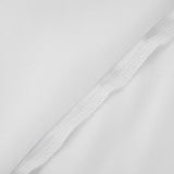 MQTIME  -  Retro Elegant Lace Patchwork Basic Satin Skirts Simple White Pure Desire Slim Down Fishtail Midi Skirt Female Clothing