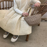  MQTIME  -  Baby Girls Cotton Dress Children's Autumn Winter Thicken Gown Princess Warm Fashion Vestidos Kids Fashion Clothing 2-8 Years