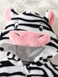 MQTIME  -  Adorable Toddler Hooded  Stylish Halloween Tiger Outfit Cozy Long Sleeve Playsuit Costume for Babies