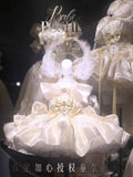 MQTIME  -  Handmade High Quality French Sweet Lolita Princess Mini Birthday Party Wedding Dresses Photography Clothing Coronation Dress