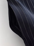 MQTIME  -  Women's clothing new autumn European and American fashion personality casual slim fit striped wide leg pants