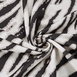  MQTIME  -  Spring and Summer Women's Clothing High Waist Hip Wrap One-step Skirt Zebra Print Split Skirt