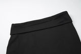  MQTIME  -  Spring and Summer New Clothing Short Navel High Waist Thin Hip Skirt