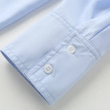 MQTIME  -  Spring Summer New Blouses Long Striped Shirt Women Long Sleeve Casual Shirts Large Tops Female Plain Button Up Shirts
