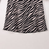  MQTIME  -  Hot-selling Autumn New Product, Open-button Slanted Shoulder Printed Mesh Yarn, European  Horn Sleeve Set Cw99496