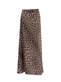 MQTIME  -  2024 Spring Summer Women Sexy Maxi Leopard Skirts High Waist Flare Long Skirt For Women