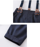 MQTIME  -  Baby Boy Formal Clothes Set Vest+Suspender Pant+Shirt+Bow Tie 4PCS Infant Toddler Child Suit Party Baby Clothing Set 1-7Y