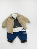 MQTIME  -  Toddler Boys Vest Versatile Sleeveless Contrast Thicken Warm Kids Baby Girls Waistcoat New Winter Little Boys Vest