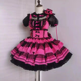 MQTIME  -  Handmade Girls Birthday Lolita Dress Trailing Princess Adult Party Dress Women Wedding High Quality Dress Photography Clothes