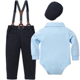 MQTIME  -  Baby Boy Clothes Christening Outfit Infant Baptism Easter Dedication White Suits Toddler Wedding Birthday Party Gift Set