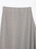  MQTIME  -  High Waist Skirt Women's Spring Autumn Long Skirt Casual Asymmetrical Hem Ruffles Midi Skirts For Women 2026 New ﻿