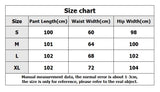 MQTIME  -   Leopard Print Wide Leg Pants For Women'S Summer Thin Ice Silk High Waisted Draped Loose Straight Casual Floor Mop Pants