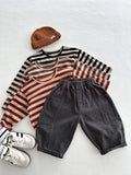  MQTIME  -  Autumn New Children Casual Pants Fashion Boys Simple Pocket Trousers Solid Baby Girls Loose Harem Pants Cotton Kids Clothes
