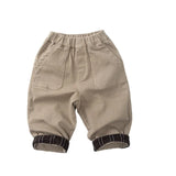  MQTIME  -  Winter New Children Warm Pants Baby Plus Velvet Thick Pants Fashion Boys Girls Harem Pants Baby Warm Fleece Trousers