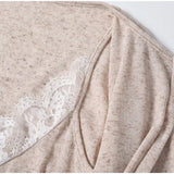  MQTIME  -  Solid Cotton Knitted Cardigan Spring V-Neck Single Breasted Preppy Style Long Sleeve Sweater Women Vintage Cute Y2k Tops