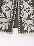 MQTIME  -  Embroidery Vest For Women Y2k Vintage Casual Sleeveless Cardigan Waistcoat Top Fashion Woman Floral Embroidered Vest