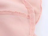 MQTIME  -  Women Ruffled Mini Skirts Solid Color Summer Chic Streetwear High Waist Elastic Asymmetric Hem Skirts Female Slim Mesh Skirts