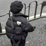  MQTIME  -  Kids Fashion Coats 2-10Y Boys Girls Winter Stand-collar Jackets Toddler Casual Outerwear Children Autumn Fashion Warm Clothes