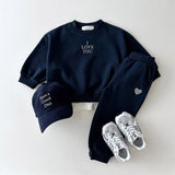MQTIME  -  Autumn New Children Long Sleeve Clothes Set Letter Embroidery Baby Casual Sweatshirt + Pants 2pcs Suit Toddler Girl Outfits