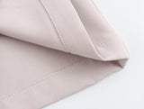  MQTIME  -  Women Fashion Solid Vest Pant Suit Single Breasted Halter Cropped Vests Top High Waist Patchwork Trouser Office Lady Sets