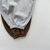  MQTIME  -  Autumn New Children Casual Pants Cotton Girls Sweat Pants Solid Boys Loose Trousers Kids Harem Pants Baby Clothes