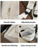 MQTIME  -  Cute Little Dog Canvas Bapa Portable Travel Bag Korean Sle Student Fem oulder Bag Large Capaci Foldable Bapa