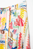 MQTIME  -  Beach Style Dress Sets Femme Floral Printing Crop Top Maxi Skirts Two Pieces Outfits Ethnic Camis Vestidos Boho Suits