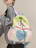 MQTIME  -  Large Capaci Women's Hiking Travel Bapa Lightweight Dual oulder Bag Outdoor Sports Color Blo Design Youth...