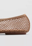 MQTIME  -  Mesh Summer Ballet Flats Shoes Women Buckle Strap Breathable New Flats Shoes Ladies Black Mary Janes Footwear Loafers