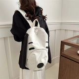 MQTIME  -  Cute Little Dog Canvas Bapa Portable Travel Bag Korean Sle Student Fem oulder Bag Large Capaci Foldable Bapa