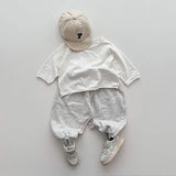 MQTIME  -  Autumn New Children Long Sleeve T Shirts Cotton Boys Casual Tee Solid Kids Girls Soft Bottoming Tops Baby Clothes