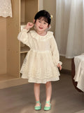 MQTIME  -  New Spring Baby Girls Princess Dresses Ruffles Lace Ball Gown Toddlers Kids Birthday Party Dress