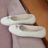 MQTIME  -  New Trendy Star Pattern Ballet Flats for Women Versatile Soft Casual Flat Shoes Light Comfort Suitable for Daily Footwear