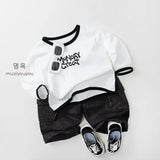 MQTIME  -  Spring New Children Casual Pants Girls Vintage Cargo Pants Solid Baby Boy Harem Pants Kids Trousers Infant Clothes