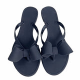 MQTIME  -  Summer Jelly Slippers Women Butterfly PVC Sweet Beach Pull On Flat Solid Ladies Versatile Fashion Anti slip Slippers