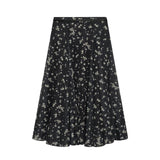  MQTIME  -  Chic Floral Elegant Long Skirts For Women Fashion 2026 New Spring Belt Midi Skirt High Street Casual Holiday Skirts Mujer