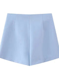 MQTIME  - NEW Summer Women Solid Color Button Zipper Pockets Decoration Vintage Streewear Sweet Skirts