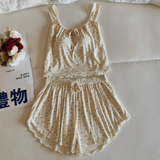 MQTIME  -   Modal Sleeveless Sleepwear Women's Shorts Pijama Pajamas Summer 2 Piece Set Of Clothes Loose Nightwear Woman Home Suit
