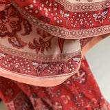 MQTIME  -  Boho Long-sleeved Dress V Neck Rayon Summer Short Dress Femme Hippie Printing Mini Dress Flare Sleeve Chic Vestidos