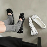 MQTIME  -  New Women's Mary Jane Shoes Exquisite Japanese Style Low Heels for Woman Sweet Casual Shoes Designer Shoes Zapatos De Mujer