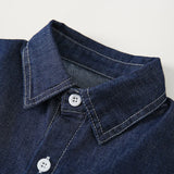 MQTIME  -  2Piece Summer Clothes Toddler Boy Outfits Korean Casual Fashion Denim Short Sleeve Baby Tops+Shorts Kids Boutique Clothing B059