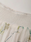 MQTIME  -  Beach Style Dress Sets Summer New Flower Embroidery Two Pieces Outfits Mujer Cotton Blend Vacation Boho Suits